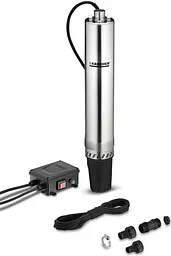 Karcher Свердловинний насос ВР 4 Deep Well, 700 Вт, 4600 л/р, 43 м, 4.3 бар, 12 м, 150 мм, 35 °C, G1, 7.14 кг