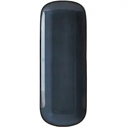 Тарілка МВМ My Home Фйорд прямокутна 22.5 см глибокий синій (KP-132 DEEP BLUE) - мініатюра 2