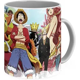 Кухоль GeekLand Великий куш One Piece герої OP.02.011 330 мл білий - мініатюра 2