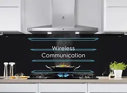 Варильна поверхня індукційна Electrolux 60 см розширена зона Hob2Hood чорний - мініатюра 8