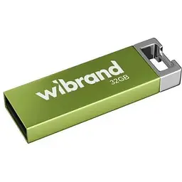 Флеш накопичувач USB 32Gb Wibrand Chameleon Light зелений USB 2.0 (WI2.0/CH32U6LG)