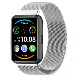 Ремінець Primolux міланський магнітний для фітнес браслета Huawei Watch Fit 2 Silver - мініатюра 2