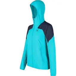 Куртка Montura Rise Hooded Jacket Woman S Turquoise/Graphite/ Blue