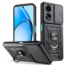 Чохол до мобільного телефона BeCover Military Oppo A60 Black (713078) - мініатюра 1
