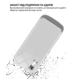 Чохол до мобільного телефона BeCover Silicone Infinix GT 30 Pro (X6873) Transparent (714667) - мініатюра 2