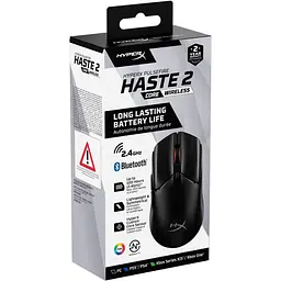 Бездротова миша HyperX Pulsefire Haste 2 Core Wireless Black (8R2E6AA) - мініатюра 9
