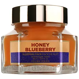 Нічна маска Holika Holika Honey Sleeping Pack Blueberry Honey Мед та лохина 90 мл