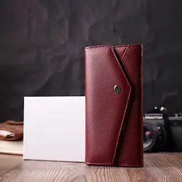 Жіночий шкіряний гаманець ST Leather 19х9,5х2 см acs0028476 - мініатюра 8