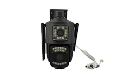 Вулична камера із двома лінзами SC03 V380pro ART 8761 підтримка 4G - мініатюра 3