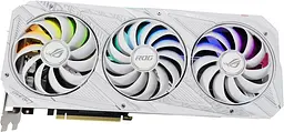 Відеокарта GeForce RTX 3090 24GB Asus ROG Strix OC White (ROG-STRIX-RTX3090-O24G-WHITE) Б/В - мініатюра 3