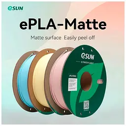 Пластик для 3D-принтера eSUN ePLA-Matte, 1.75 мм, 1 кг, strawberry red (ePLA-Matte-P175SR1) - мініатюра 2