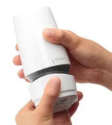 Мастурбатор Tenga Aero Silver Ring прозорий - мініатюра 2
