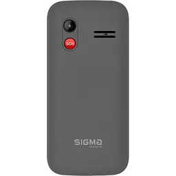 Мобільний телефон (бабушкофон) Sigma mobile Comfort 50 HIT Grey - мініатюра 2