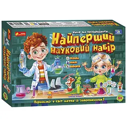 Набір для експериментів Ranok Creative Найперший науковий набір (10138045У)
