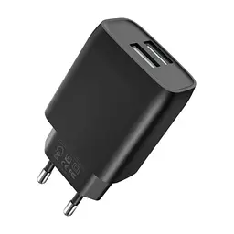 Зарядний пристрій XO L54 2xUSB 12W + cable USB to Lightning black (XO-L57-LGHT-BK) - мініатюра 3