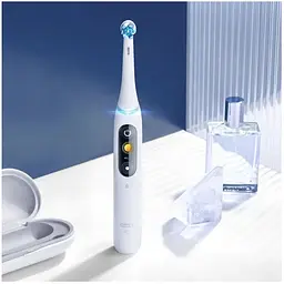 Насадка для зубної щітки Oral-B iO Ultimate Clean White 4 шт. [71055] - мініатюра 6