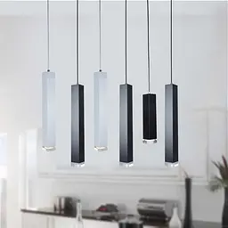 Люстра підвісна Brille тубус LED 10W WW WH (AL-706S/1) - мініатюра 8