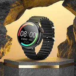 Розумний годинник з функцією дзвінка Hoco Smart sports watch Y18 (call version) чорний - мініатюра 3