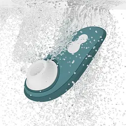 Вакуумний стимулятор Womanizer Liberty 2 Purple, Бірюзовий - мініатюра 6
