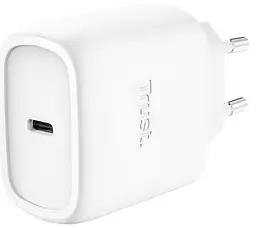 Зарядний пристрій мережевий Maxo 45Вт GaN USB-C PD/PPS білий Trust teh0018771