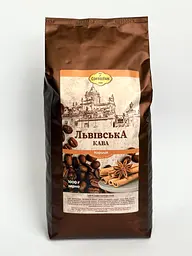 Кава Львівська Казкова зі смаком кориці 1 кг зернова   