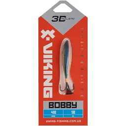 Бокоплав Viking Fishing Bobby 48mm 18.0g #02 Green Glam - мініатюра 2