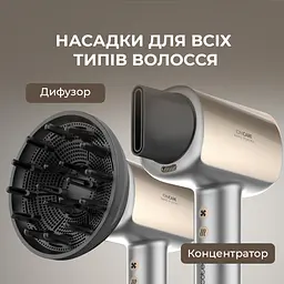 Фен CECOTEC DryGlam Nano Plasma Aluminum - мініатюра 2