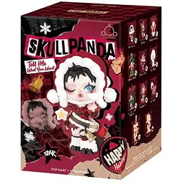 Іграшка-сюрприз Pop Mart Skullpanda Серія Tell Me What You Want з колекційною фігуркою (SPTW-01)