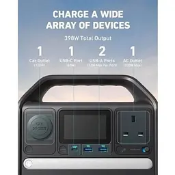 Портативна зарядна станція Anker 521 Portable Power Station 200W/256Wh 59877-ska - мініатюра 4