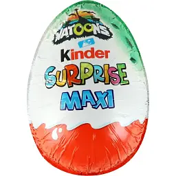 Яйце шоколадне Kinder Сюрприз Максі 100 г