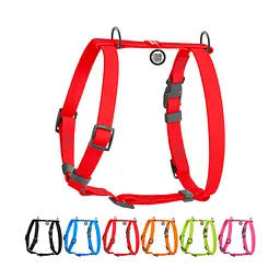 Шлея для собак WAUDOG Waterproof Н-подібна анатомічна L червона (32633)