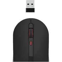 Мишка бездротова Xiaomi Miiiw Wireless Mute Mouse MWMM01 чорна - мініатюра 4
