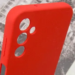 Чохол Silicone Cover Lakshmi Full Camera (AAA) для Samsung Galaxy A15 4G/5G / M15 5G Червоний / Red - мініатюра 6