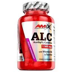 Капсули Amix ALC with Taurine & Vitamin B6 120 шт.