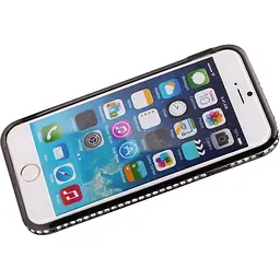 Бампер Shengo SG03 Metal Bumper iPhone 6/6s Black - мініатюра 2