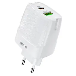 Зарядний пристрій Hoco C85A Bright dual port 20 W 2 порти спідній QC 3.0