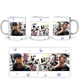 Кухоль GeekLand Неймовірні пригоди ДжоДжо JoJo's Bizarre Adventure Кіра Джоске І стенди JJ 02.415 330 мл білий - мініатюра 3