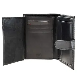 Портмоне чоловіче шкіряне Semi Line RFID Black (P8270-0) - мініатюра 5