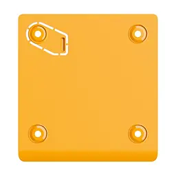 Бездротова кнопка для активації пожежної тривоги вручну Ajax ManualCallPoint Yellow Jeweller (26-00664) - мініатюра 9