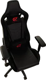 Геймерське крісло GT Racer чорне (X-0713 Black) - мініатюра 4