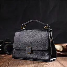 Жіноча шкіряна сумка Vintage 20,5х13х8 см sum0022674 - мініатюра 7