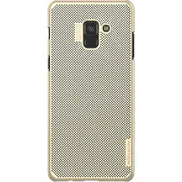 Чохол-накладка Nillkin Air Case Samsung Galaxy A8 Plus (SM-A730) Gold - мініатюра 2