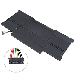 Акумулятор Apple A1405 (A1369 (Late 2010-MId 2011), A1466(Mid 2011-2012) 7.3V 5200 mAh 38Wh Black - мініатюра 2