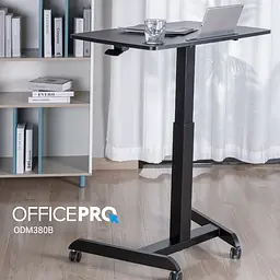 Мобільний робочий столик OfficePro Black (ODM380B) - мініатюра 17