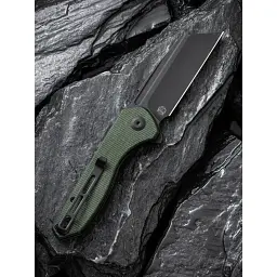 Ніж Civivi ExOne, Green Micarta, Darkwash (C23036-3) - мініатюра 11