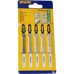 Полотно для лобзика по дереву T101B 5шт., IRWIN - мініатюра 2