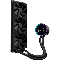 СВО NZXT Kraken Elite 360mm Black (RL-KN36E-B2) - мініатюра 2