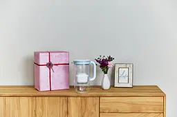 Фільтр-глечик Brita ONE LED MXpro скляний синій (1061076) - мініатюра 5