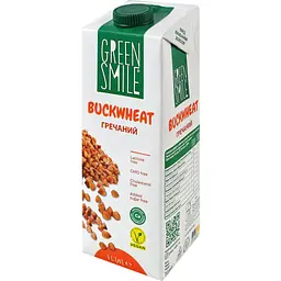 Напій гречаний Green Smile Buckwheat ультрапастеризований 2.5% 1 л - мініатюра 2