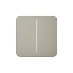 Розумний вимикач Ajax SoloButton 2-gang /Оливковий (SoloButton 2-gang /Olive)
